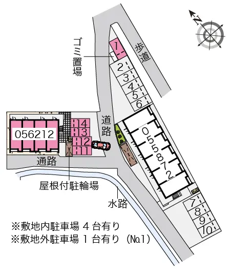 鳥栖市宿町 月極駐車場